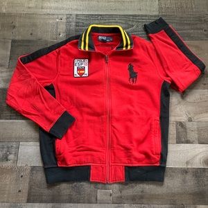 Polo Ralph Lauren Spain Zip Up Sweat Shirt Jacket